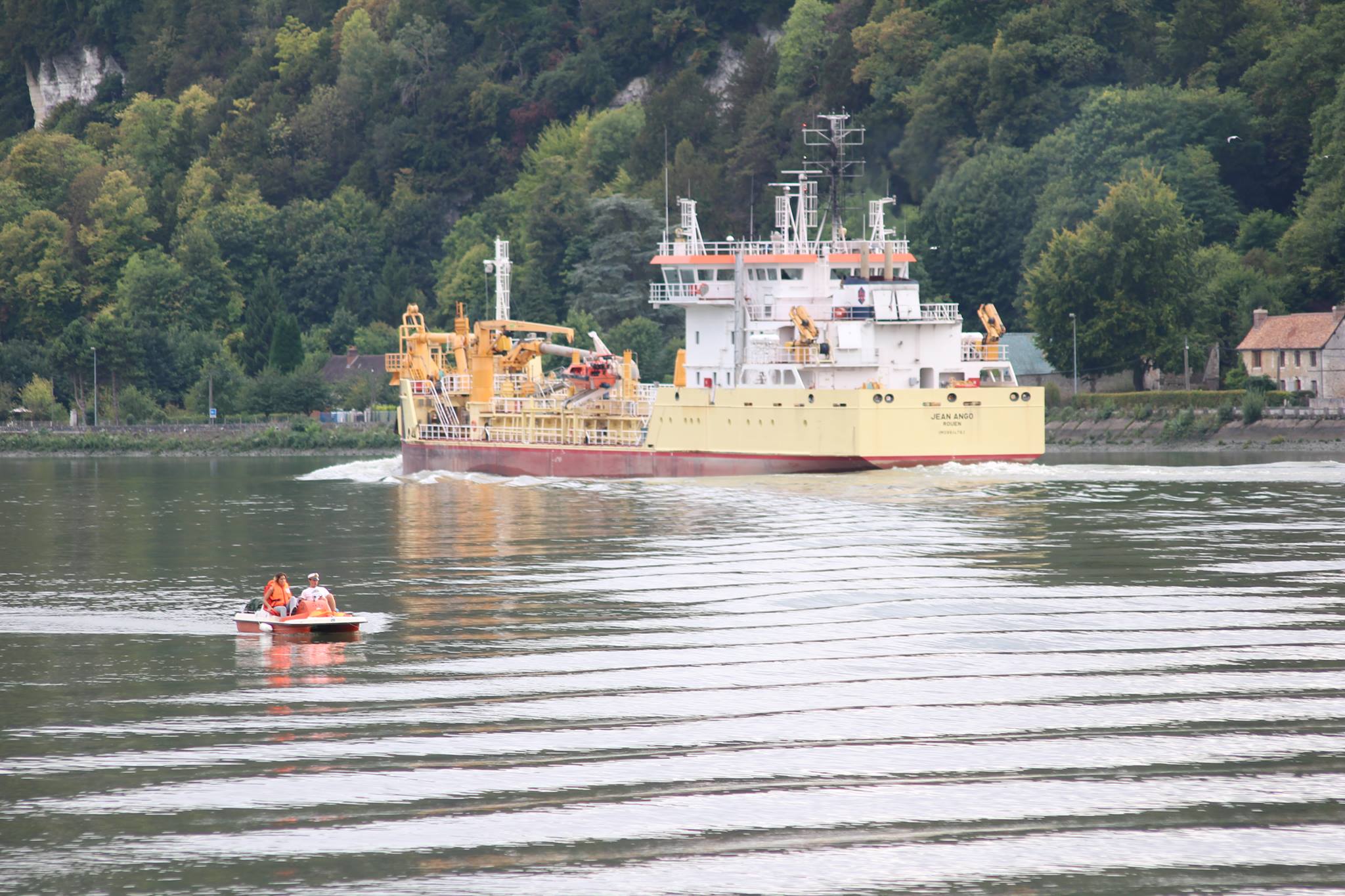 Paris - Honfleur en pédalo